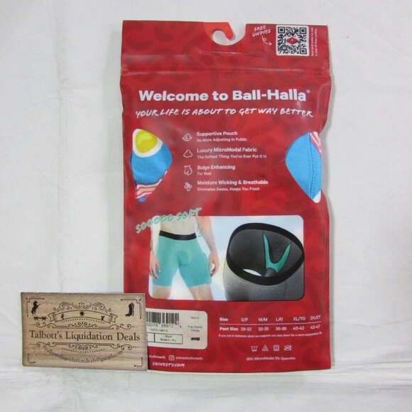 Shinesty Men's SM Wakey Wakey Eggs & Bacon Hammock Pouch Underwear Boxer - Picture 3 of 4